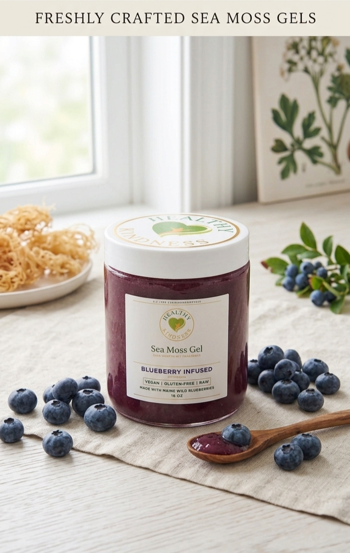 Blueberry Seamoss Gel