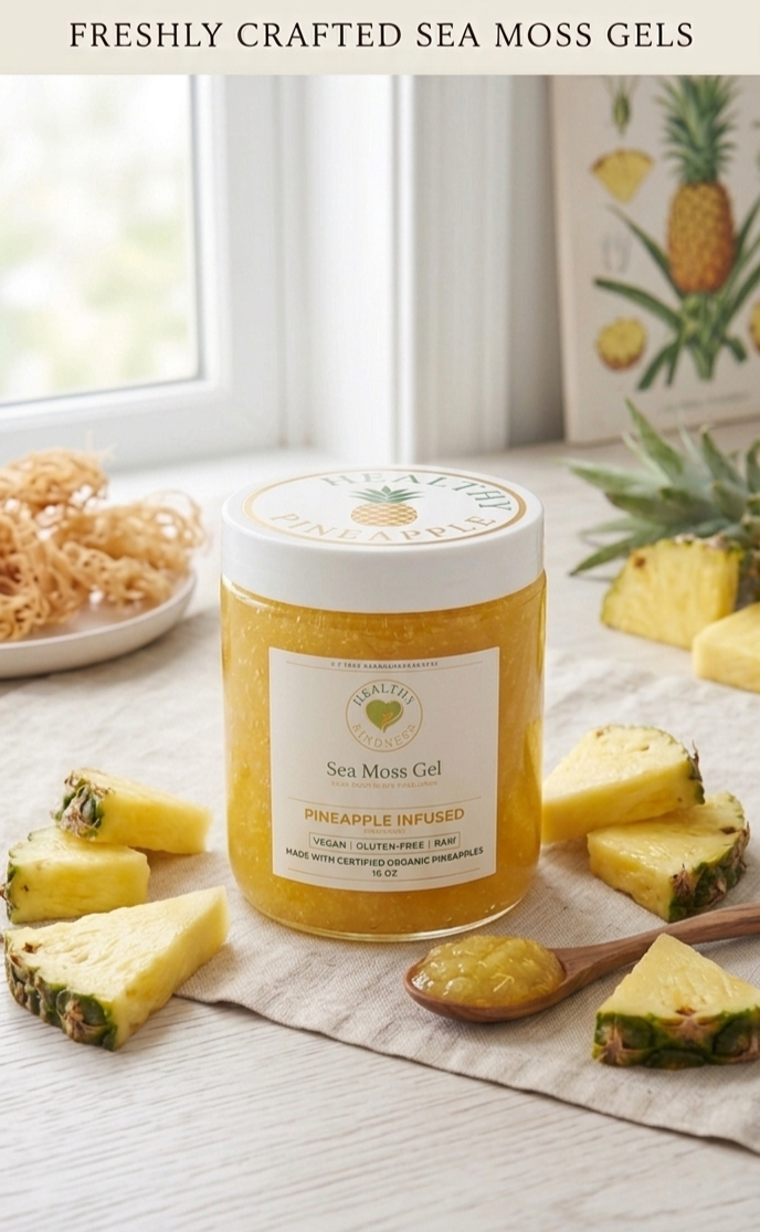 Pineapple Sea Moss Gel