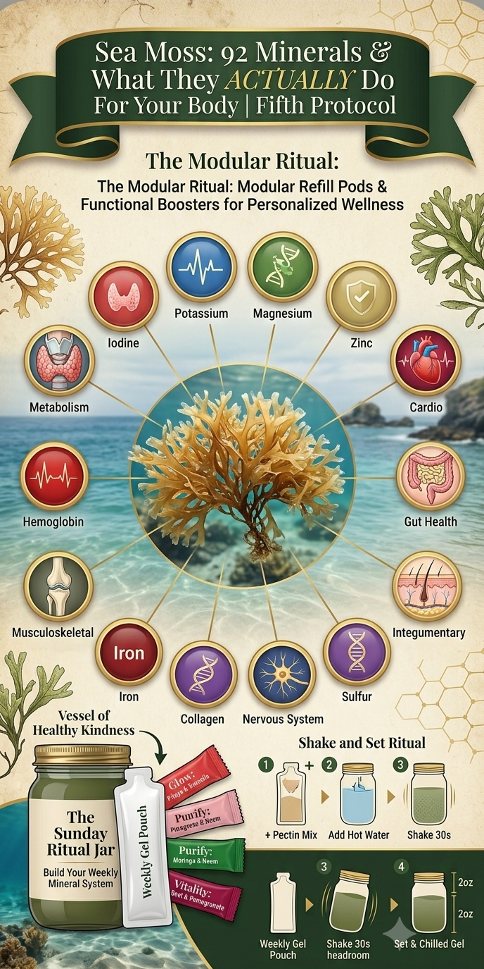 Sea Moss: 92 Minerals & What They Actually Do For Your Body | Fifth Protocol