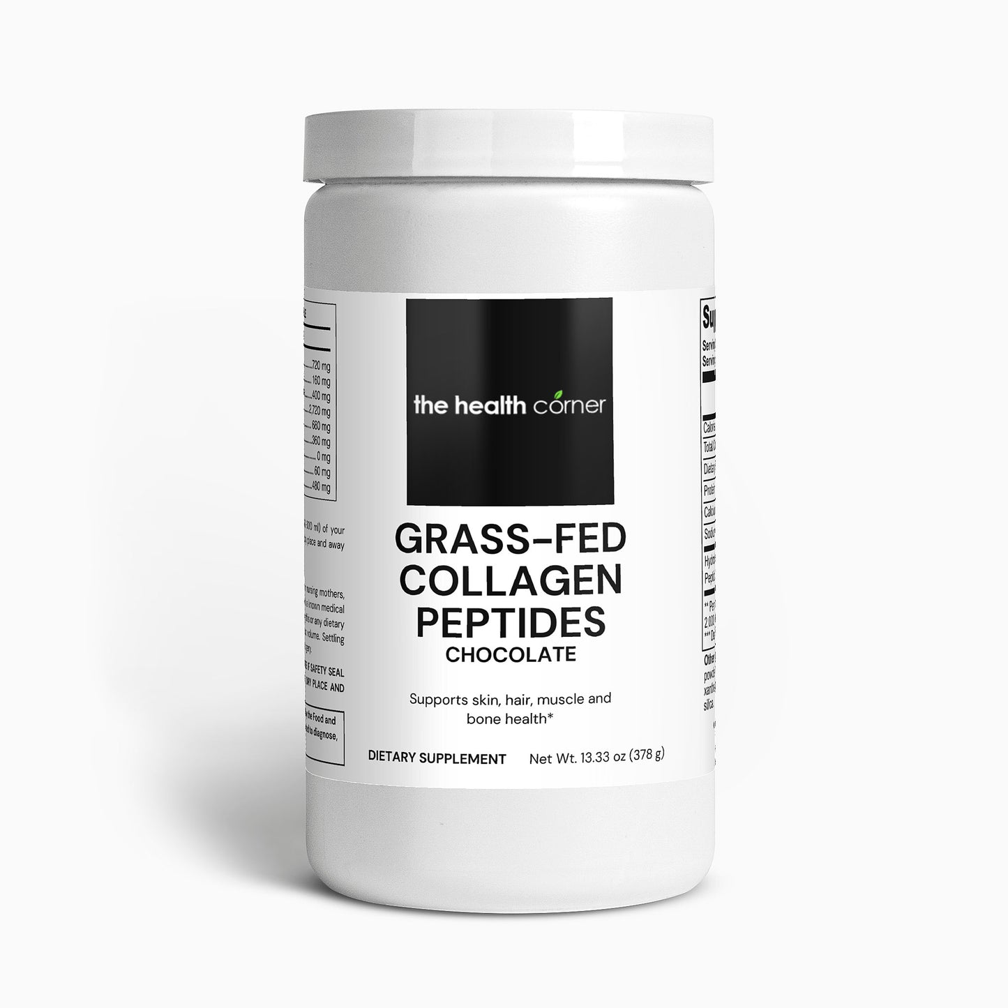Grass-Fed Collagen Peptides Powder (Chocolate)