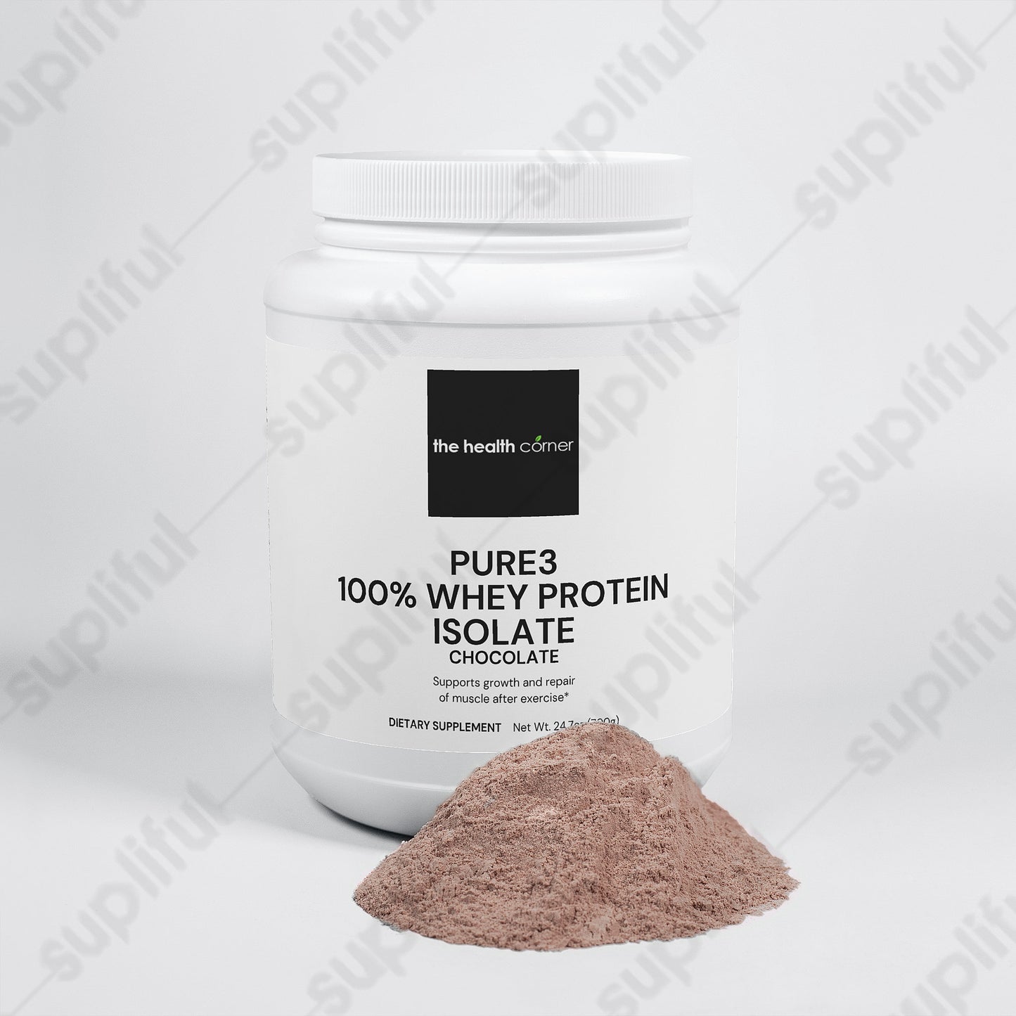 Pure3 100% Whey Protein Isolate (Chocolate)