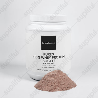 Pure3 100% Whey Protein Isolate (Chocolate)