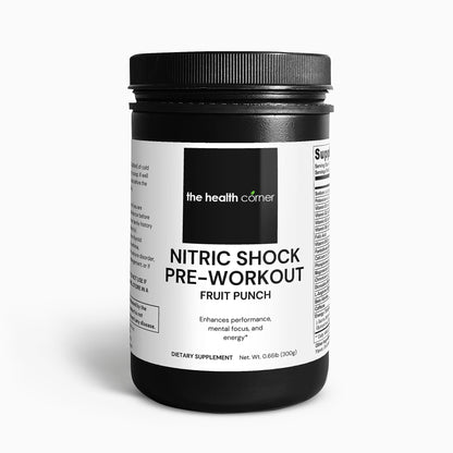 Nitric Shock Pre-Workout Powder (Fruit Punch)