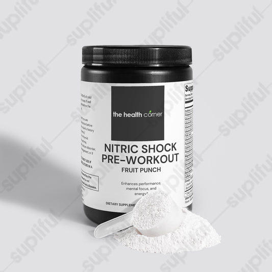 Nitric Shock Pre-Workout Powder (Fruit Punch)