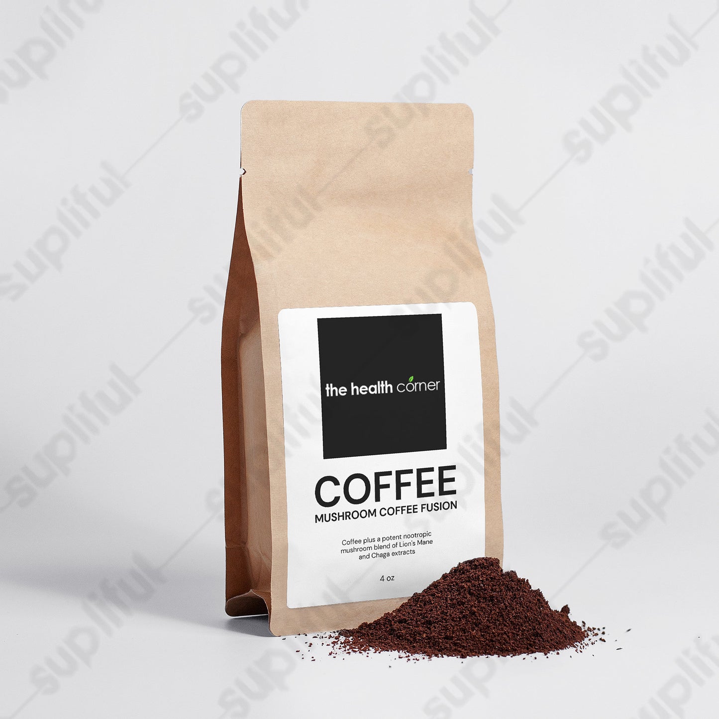 Mushroom Coffee Fusion - Lion’s Mane & Chaga 4oz