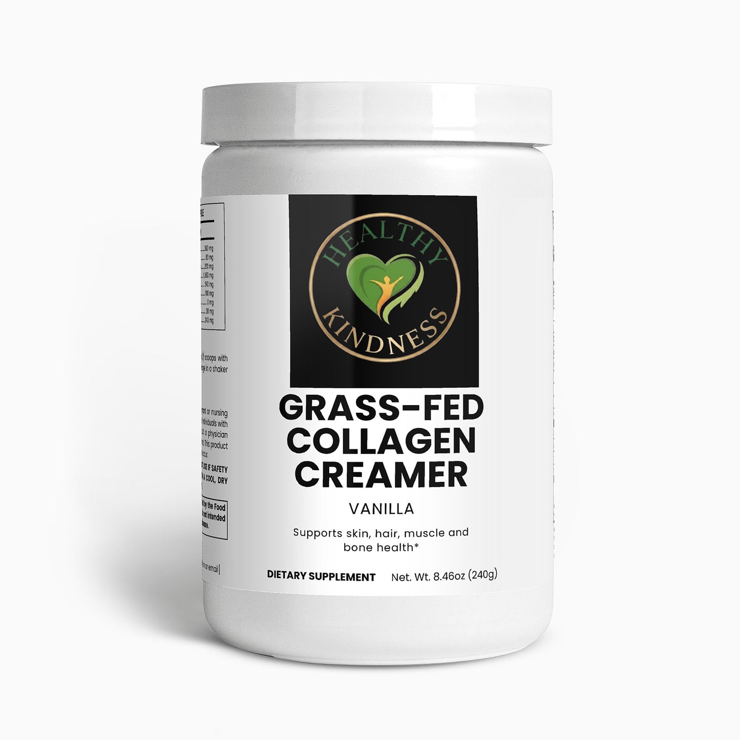 Grass-Fed Collagen Creamer (Vanilla)