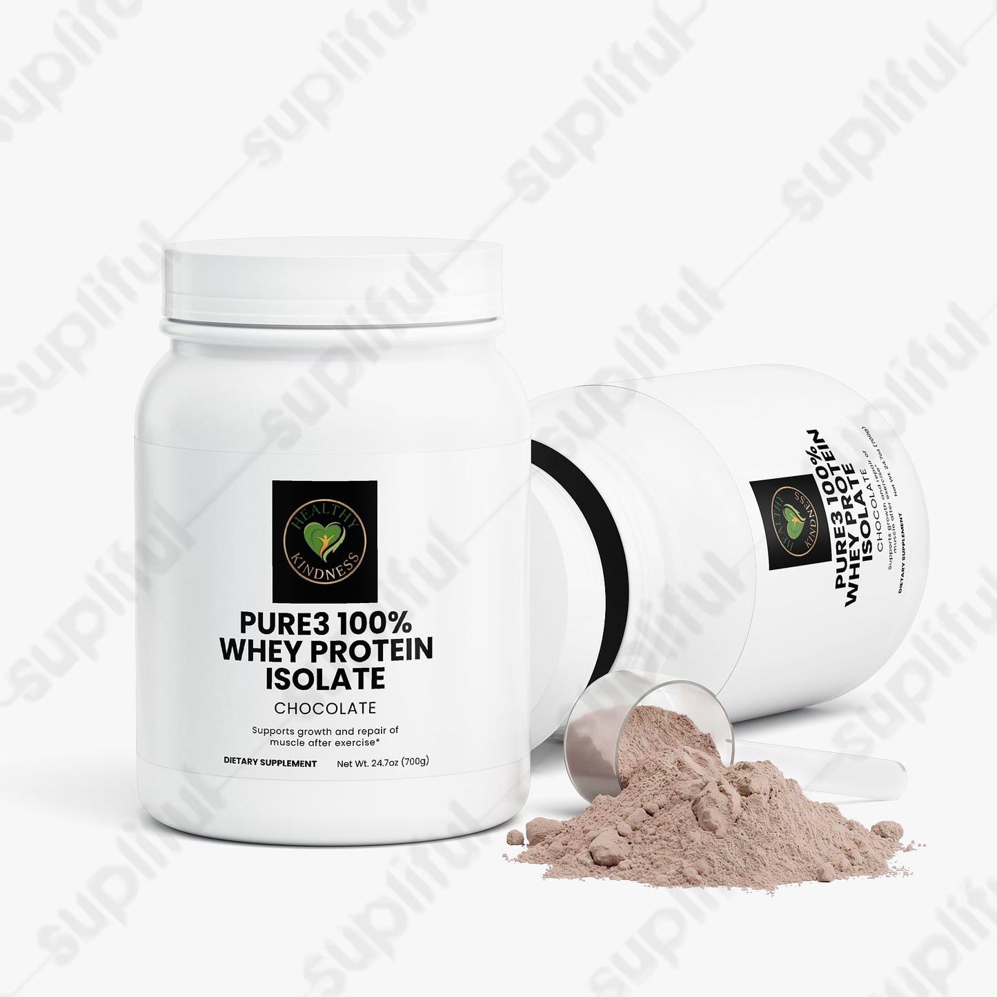 Pure3 100% Whey Protein Isolate (Chocolate)
