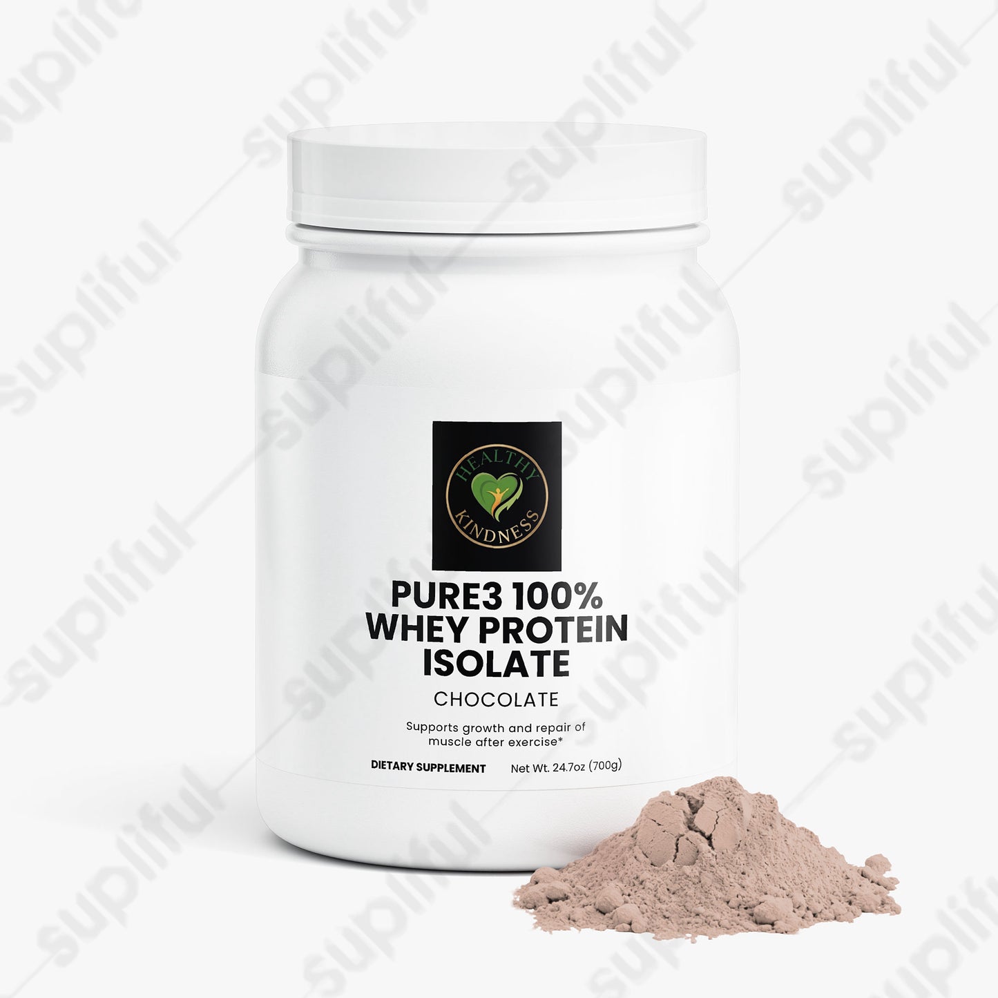Pure3 100% Whey Protein Isolate (Chocolate)