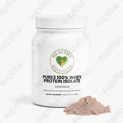 Pure3 100% Whey Protein Isolate (Chocolate)