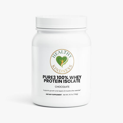 Pure3 100% Whey Protein Isolate (Chocolate)