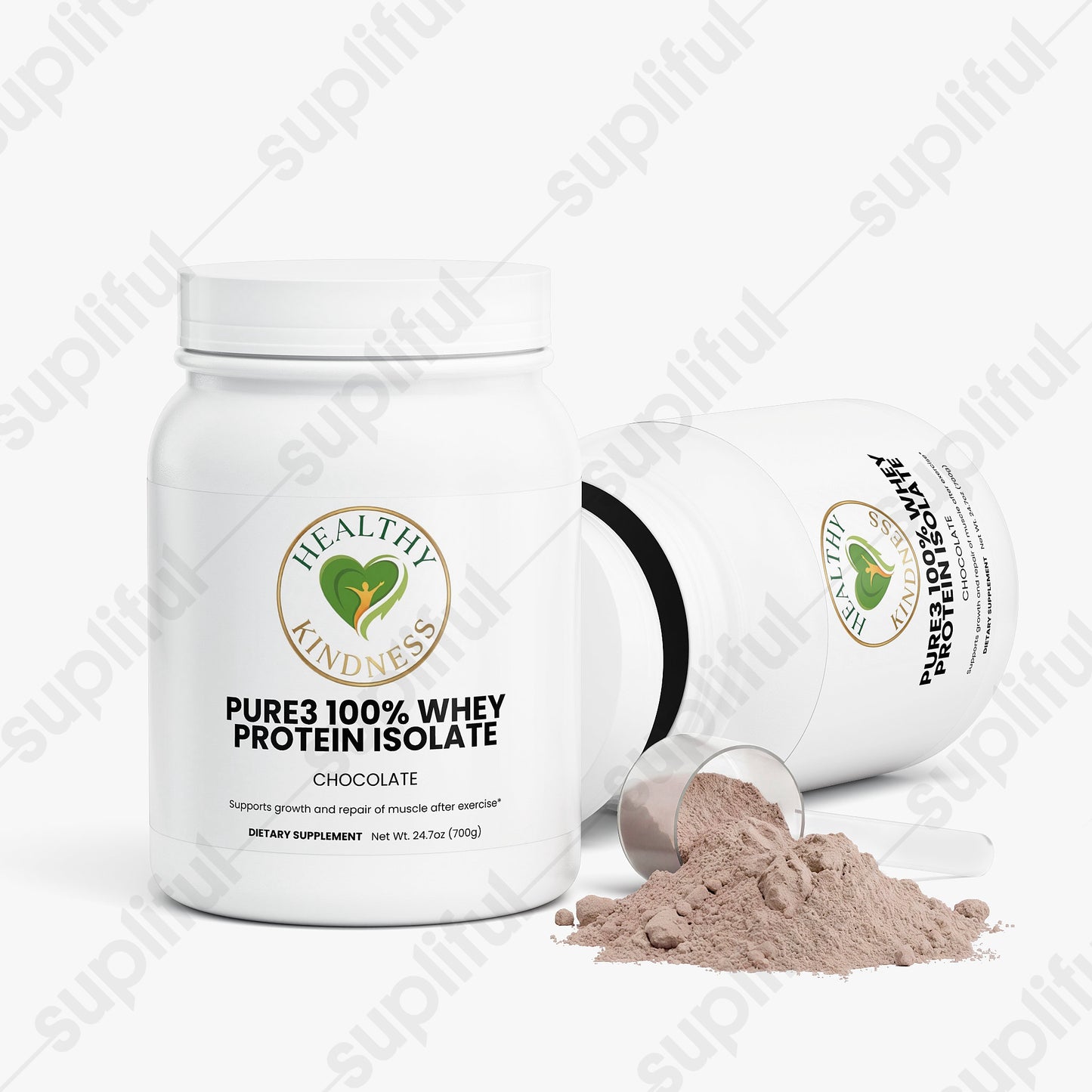 Pure3 100% Whey Protein Isolate (Chocolate)