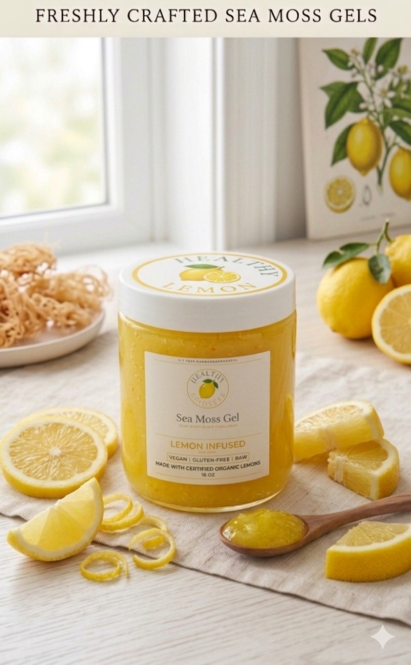 Lemon Sea Moss Gel